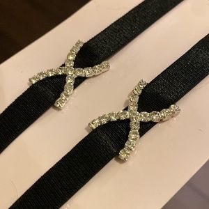 Faux Diamond Bra Straps
